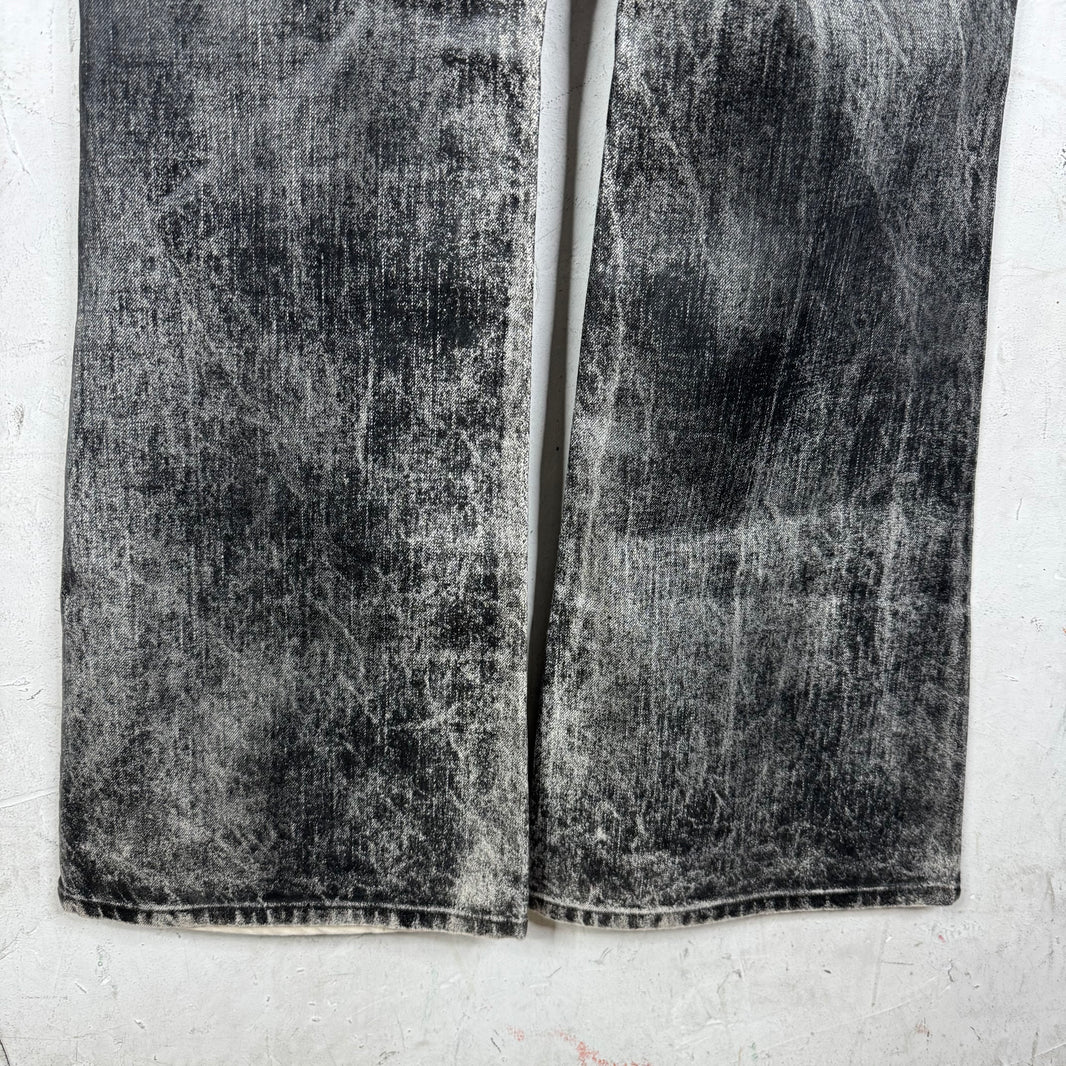 Cout De La Liberte Flared Waxed Trompe Pants