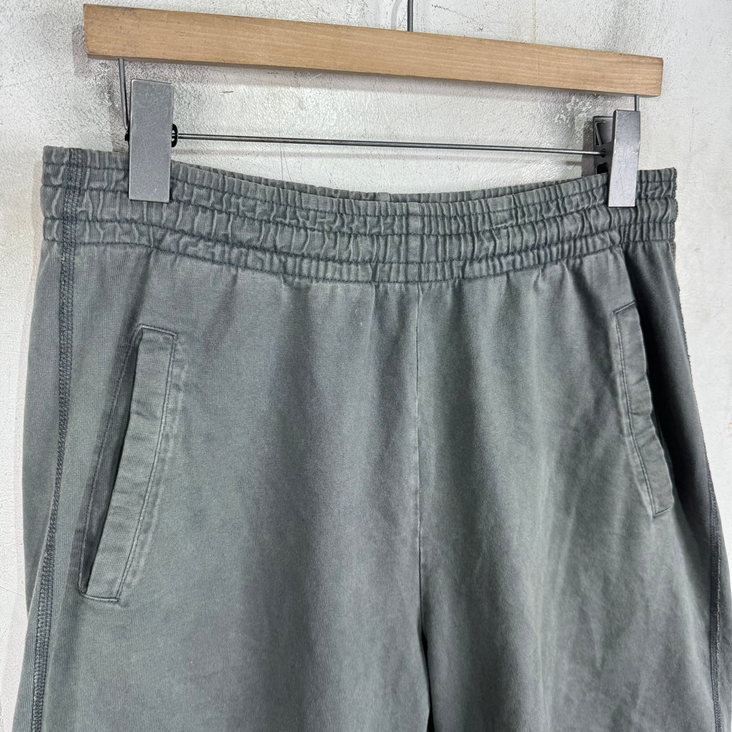 Acne Studios Grey Faded Logo Sweatshorts