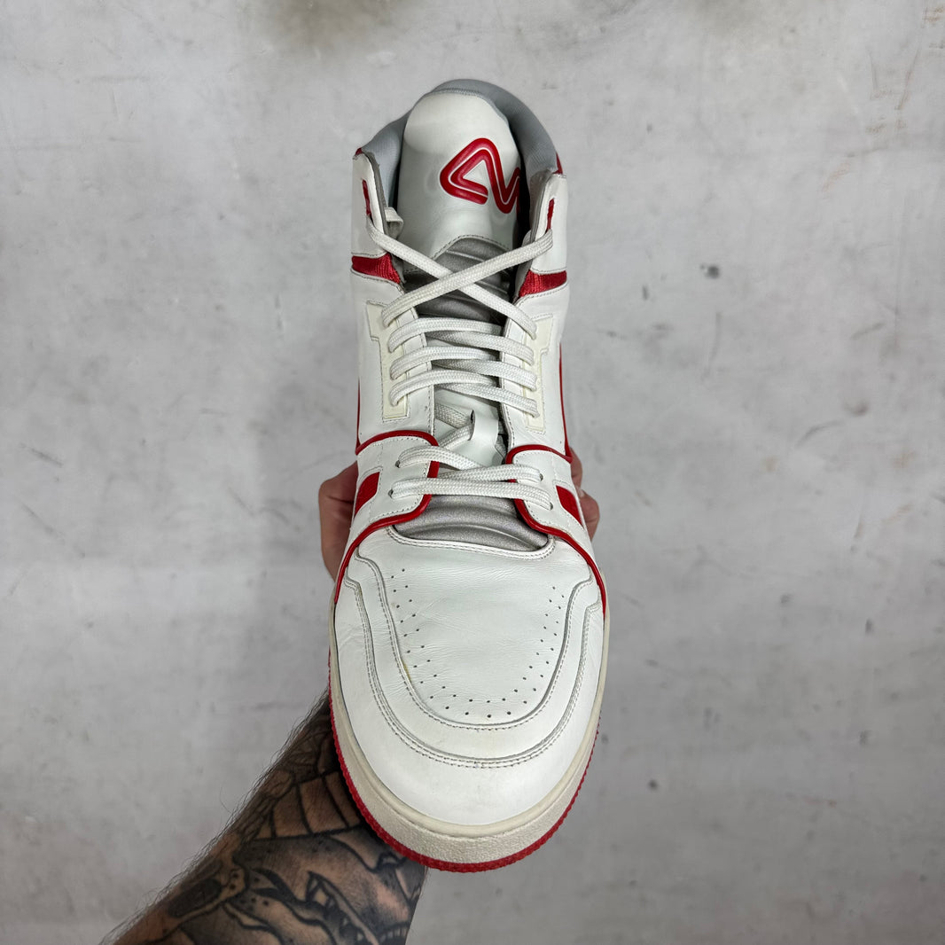 Louis Vuitton Red #54 Mid Trainers