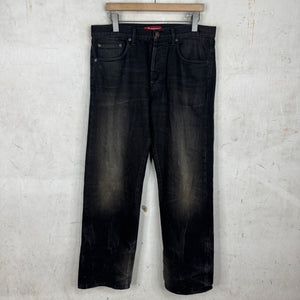 Supreme Black Selvedge Loose Fit Jeans