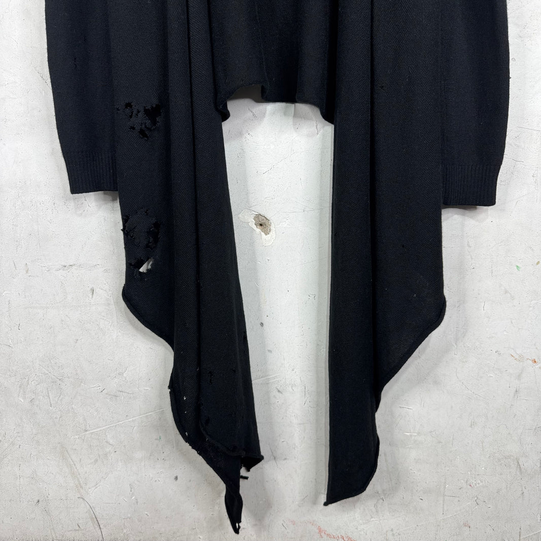 Chrome Hearts Cashmere Distressed Shawl