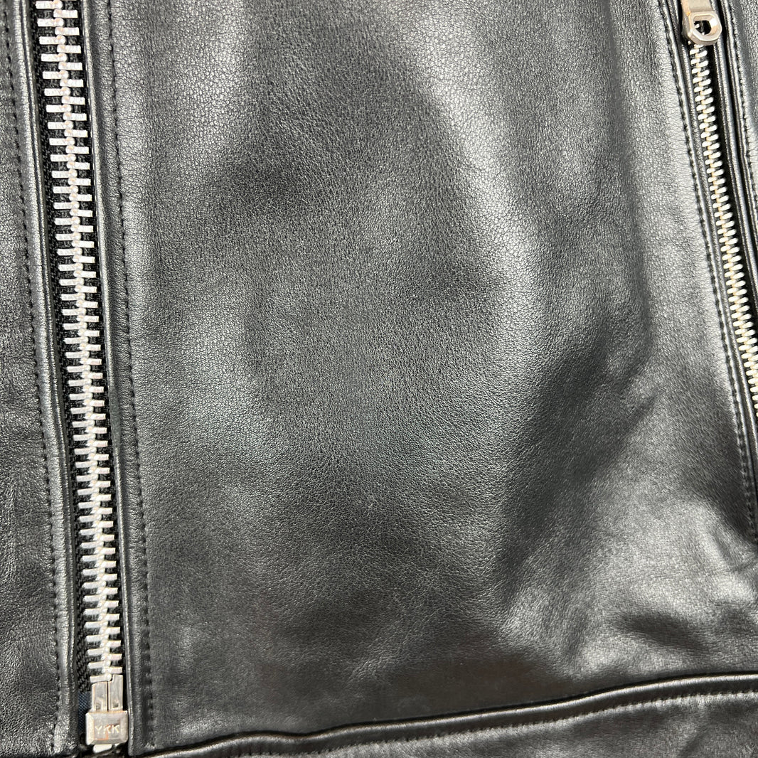 Stussy Cafe Racer Leather Jacket