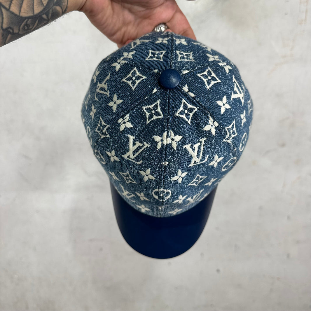 Louis Vuitton Monogram Leather Dad Hat