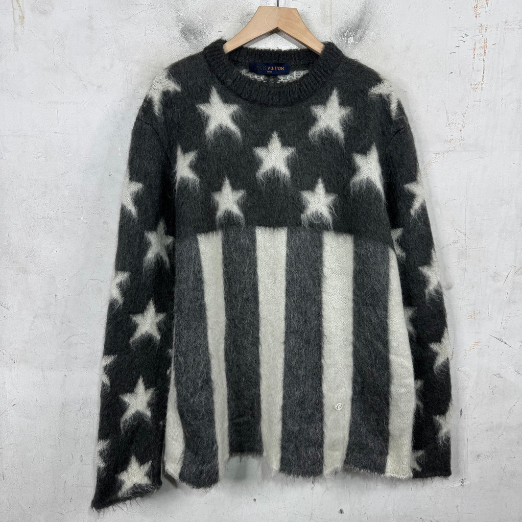 Louis Vuitton Mohair Flag Sweater