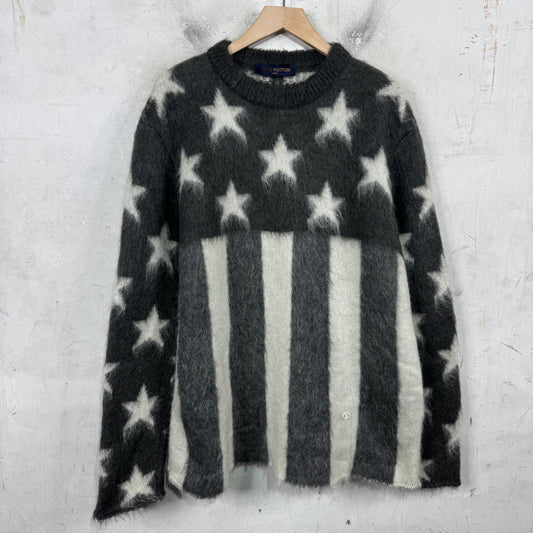 Louis Vuitton Mohair Flag Sweater