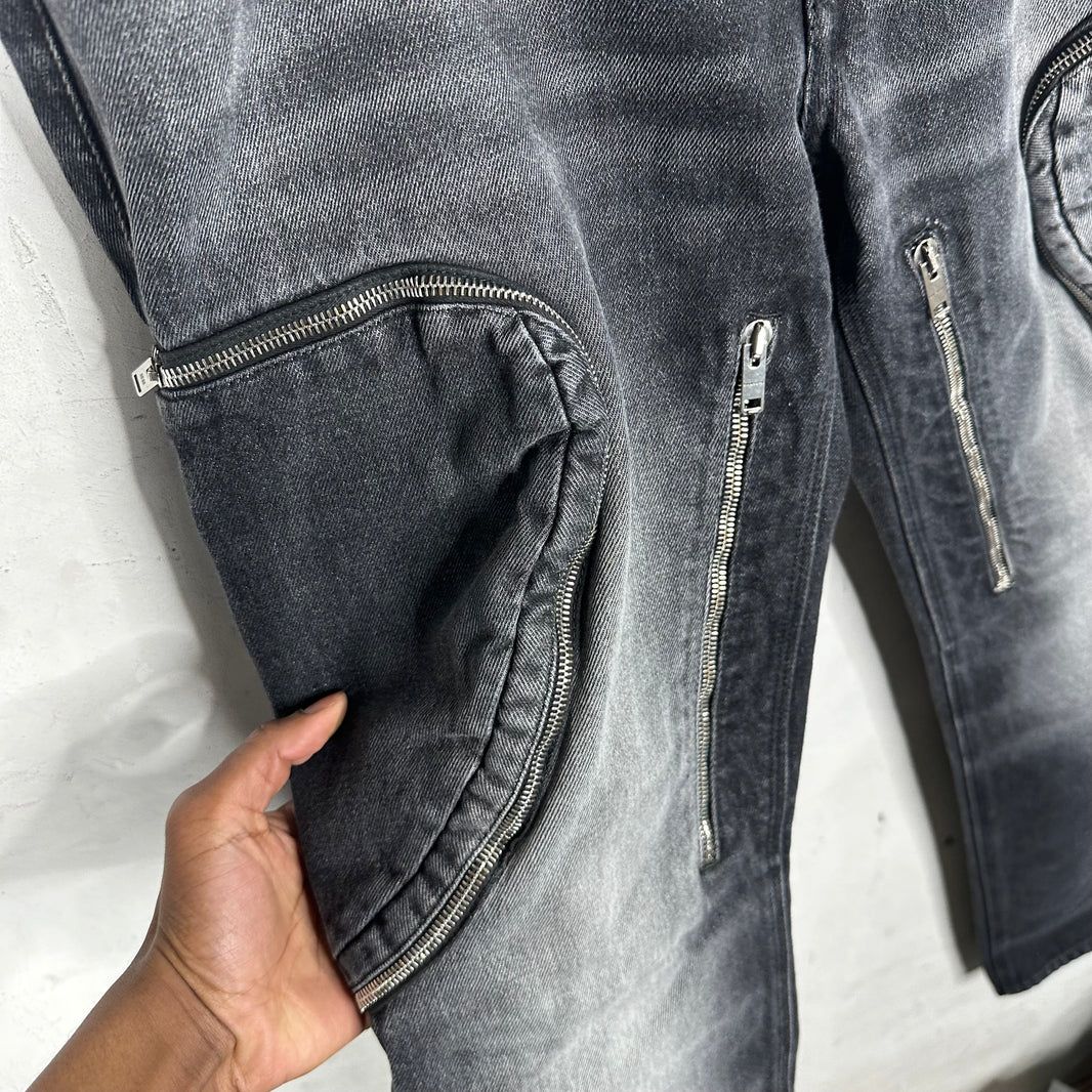 Givenchy Pocketed Faded Jeans