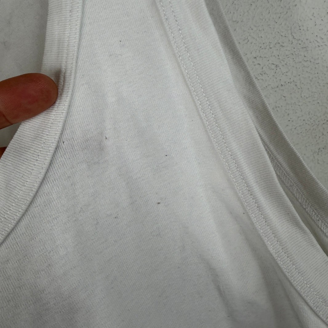 Prada White Badge Tank Top