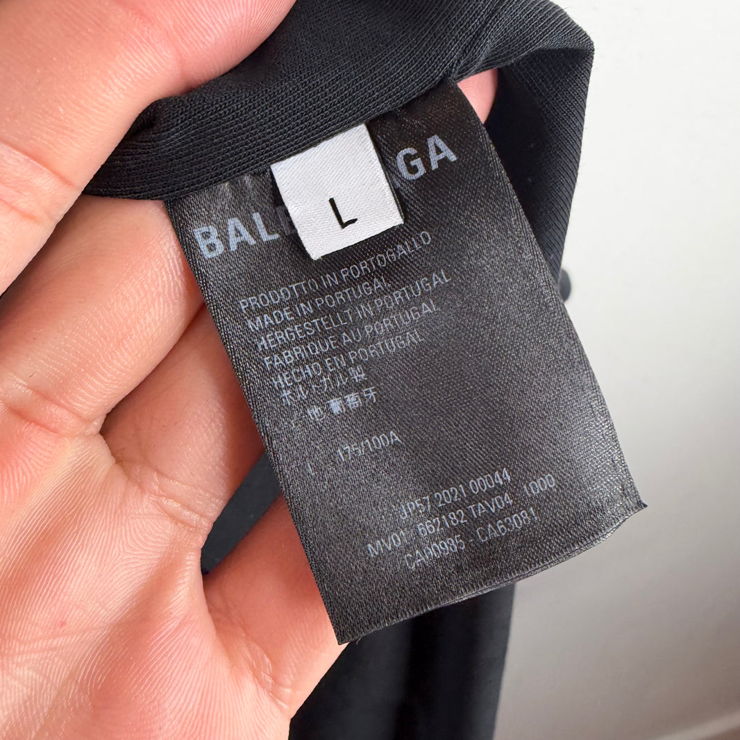 Balenciaga YE24 Distressed Cotton Blazer