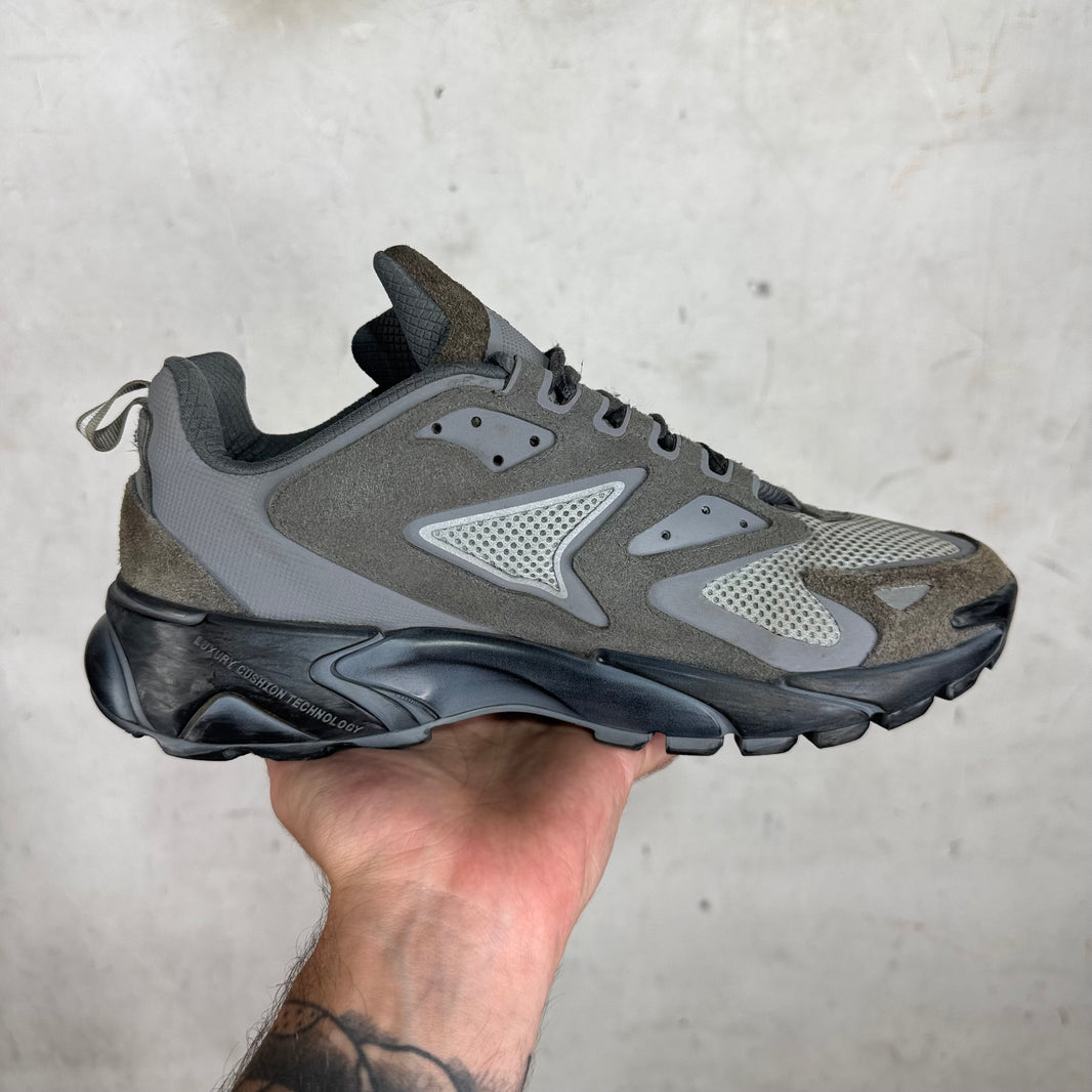 Louis Vuitton Grey Suede Tatic Sneakers