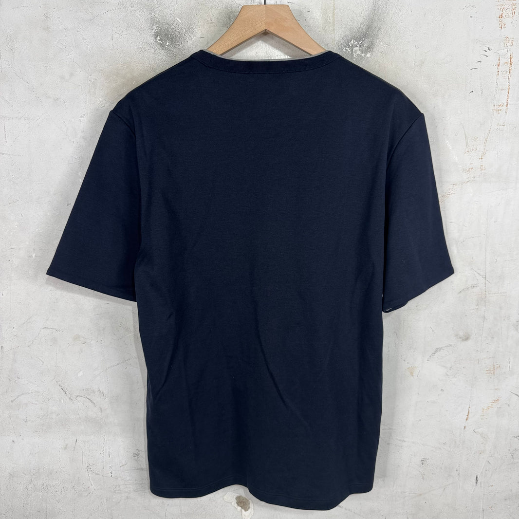 Loro Piana Heavy Navy T-Shirt