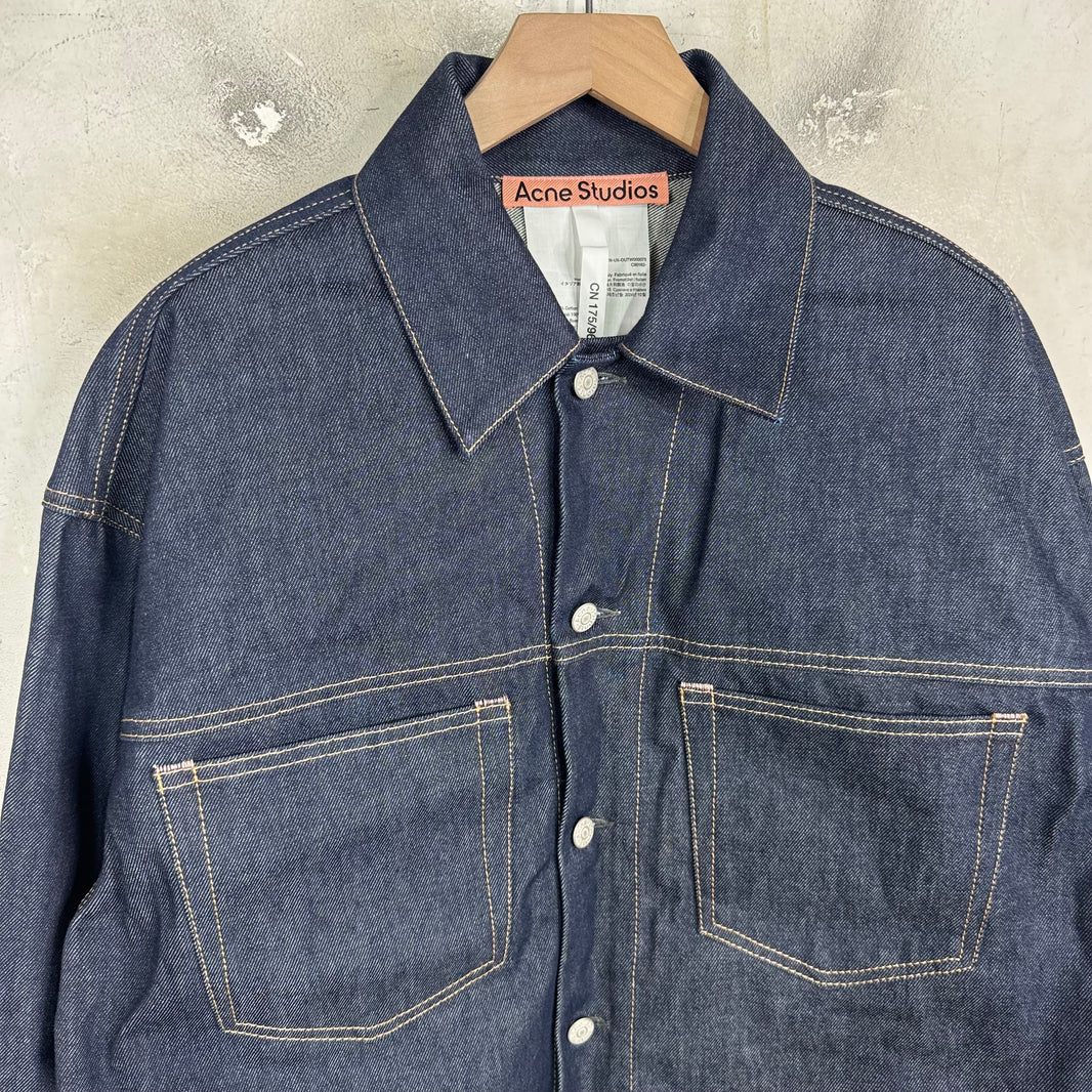 Acne Studios Raw Denim Trucker Jacket