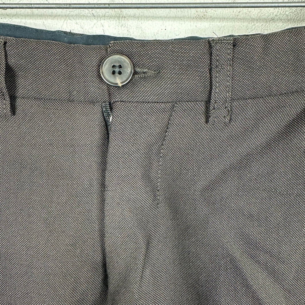 Dries Van Noten Smoked Brown Trousers