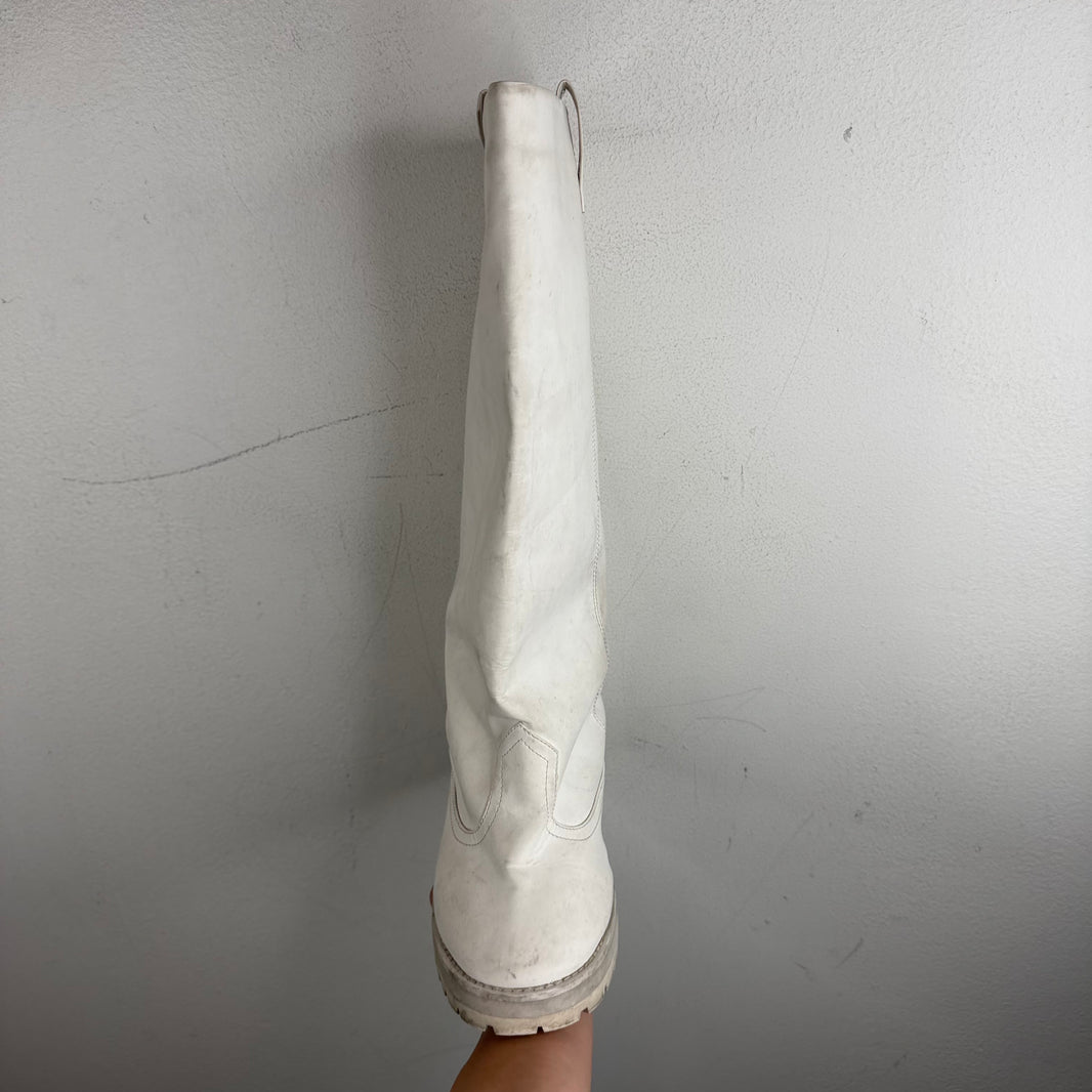 Anonymous Club White Shaft Boots