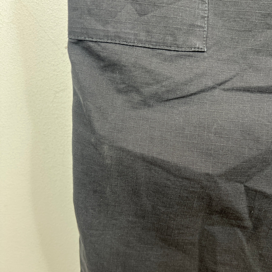 Balenciaga Black Ripstop Baggy Apron Cargo Pants