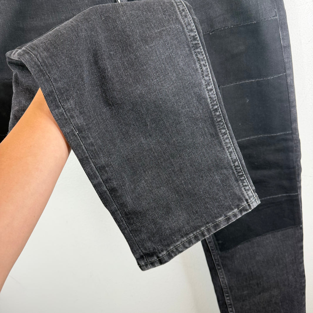Acne Studios Black Patchwork Jeans