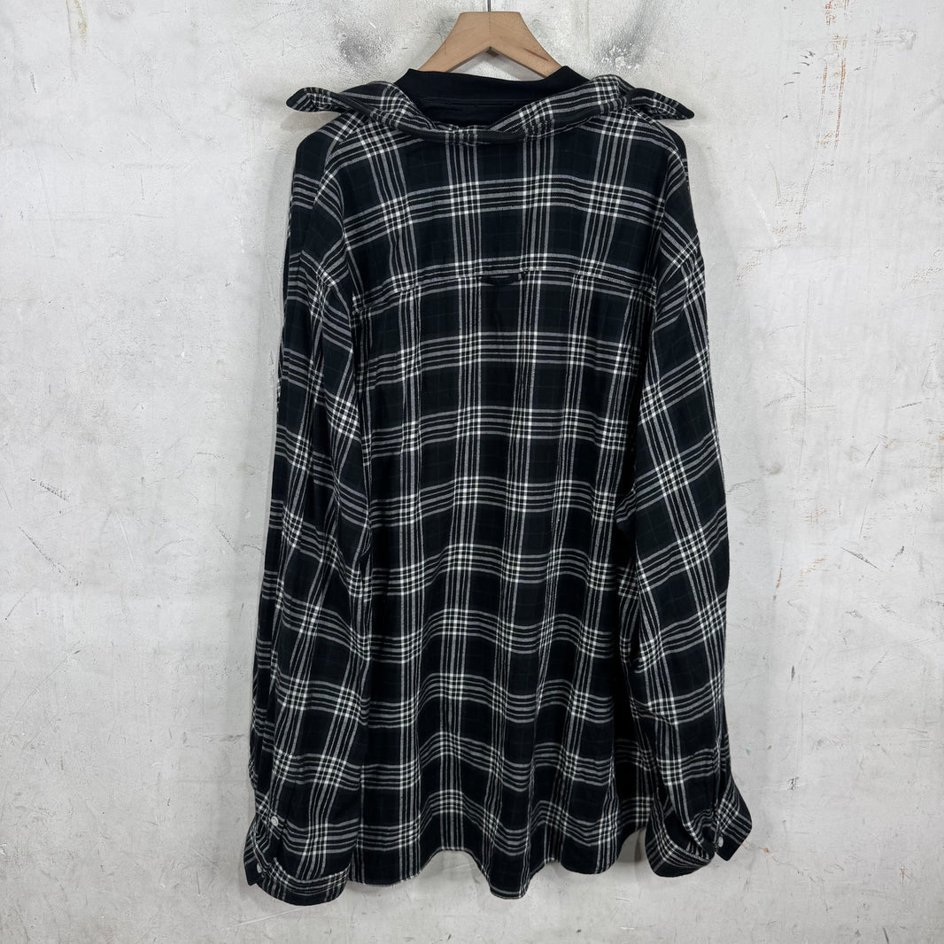 Balenciaga Trompe Flannel Shirt