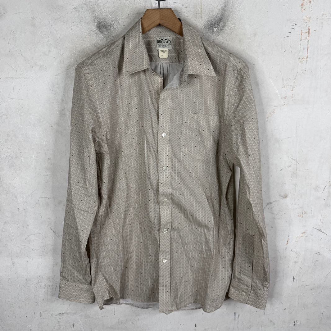 RRL Striped Button-Up Shirt