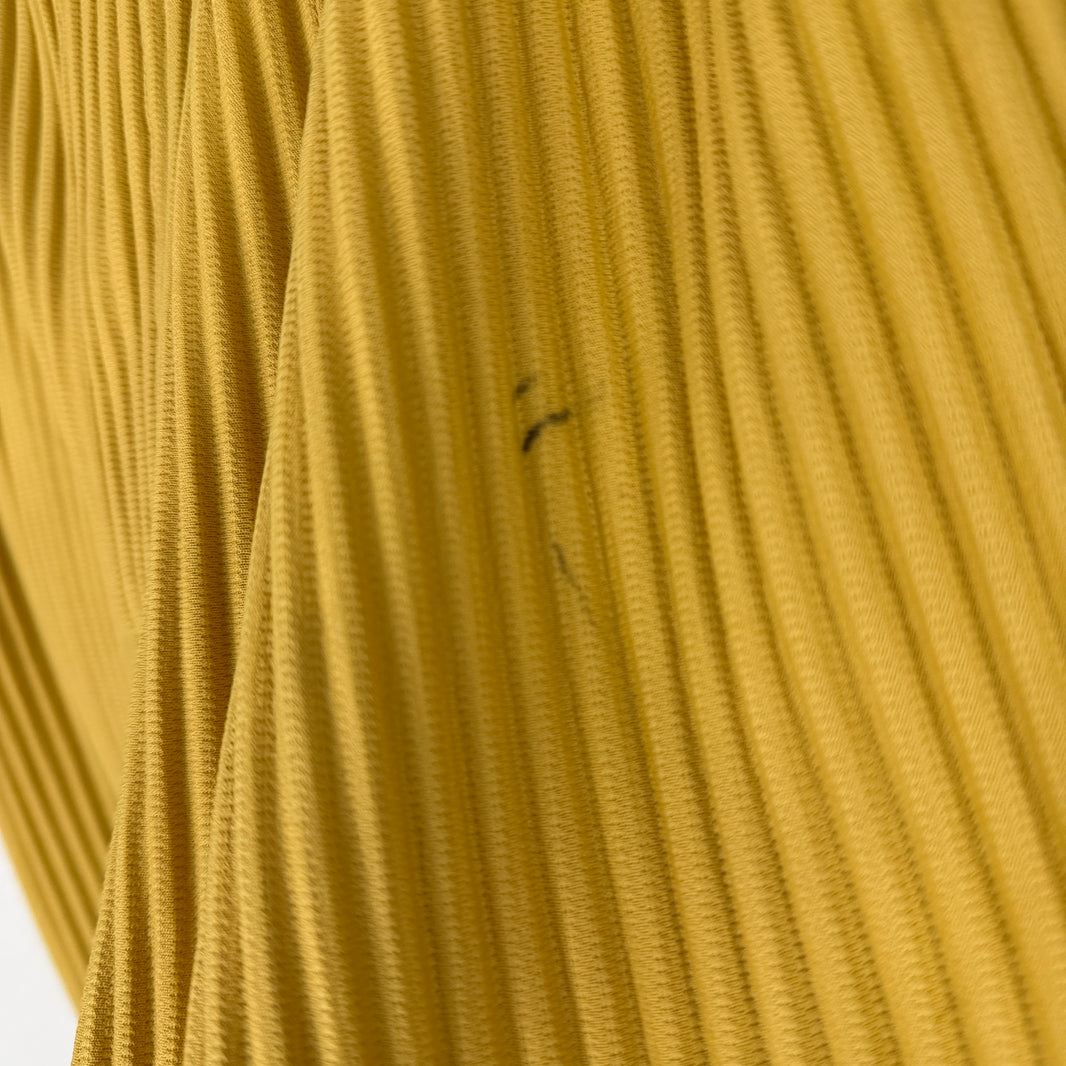 Issey Miyake Yellow Pleated Pants