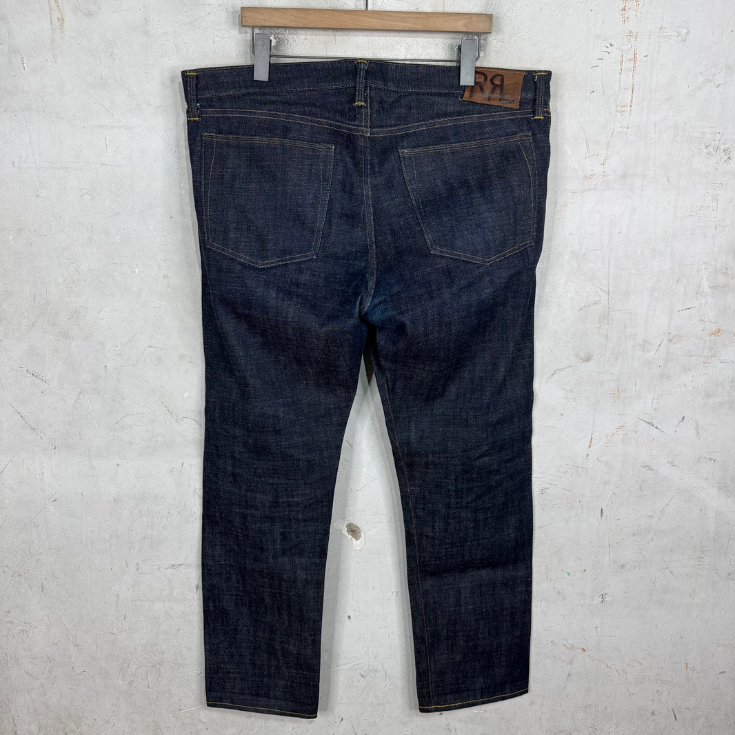 RRL Slim Narrow Raw Selvedge Jeans
