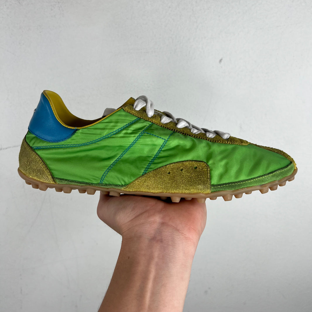 Margiela Green/Yellow Sprinter Sneakers
