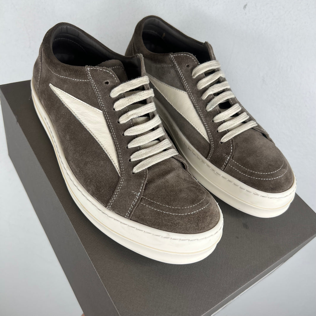 Rick Owens Brown Suede Vans Sneakers