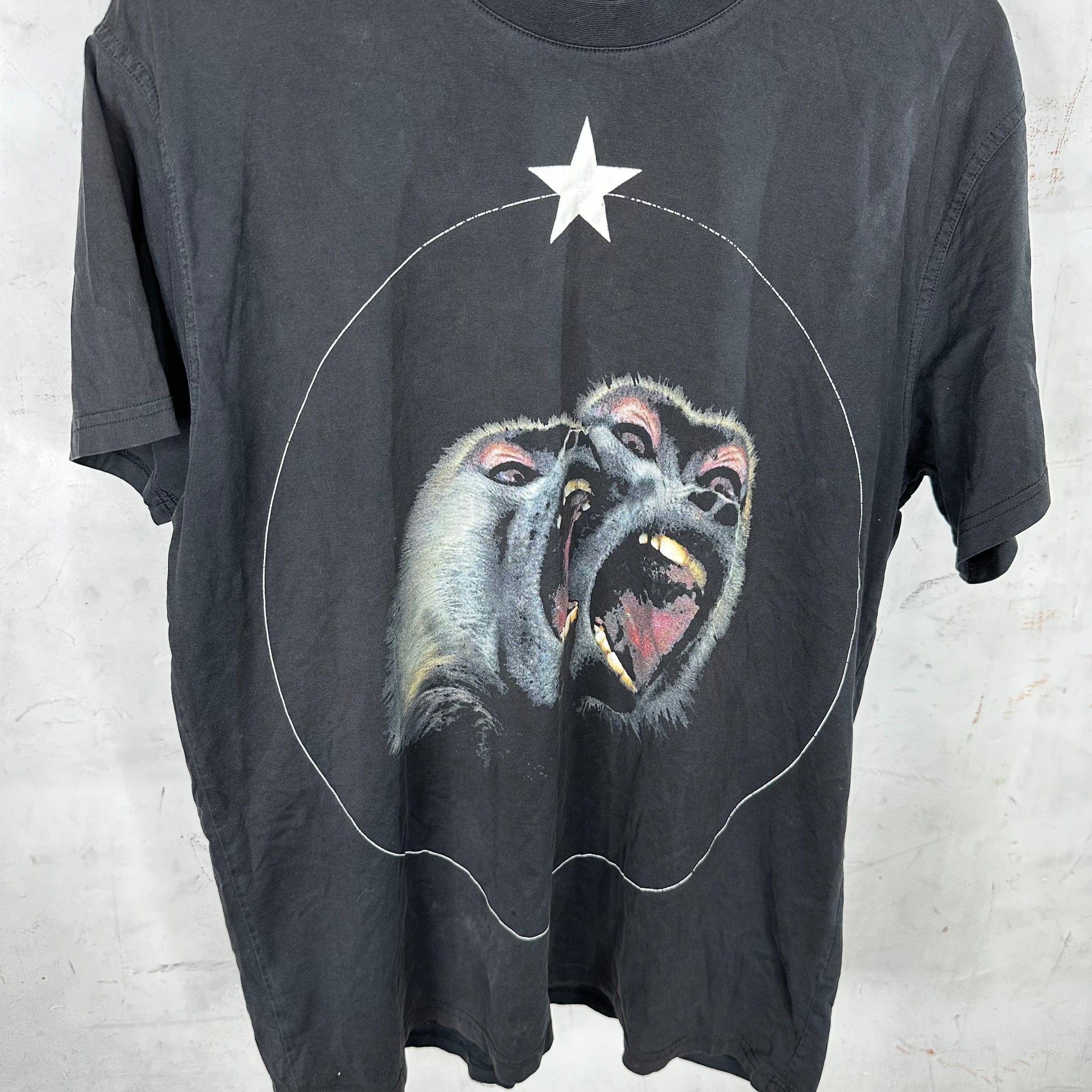 Givenchy monkey t shirt deals