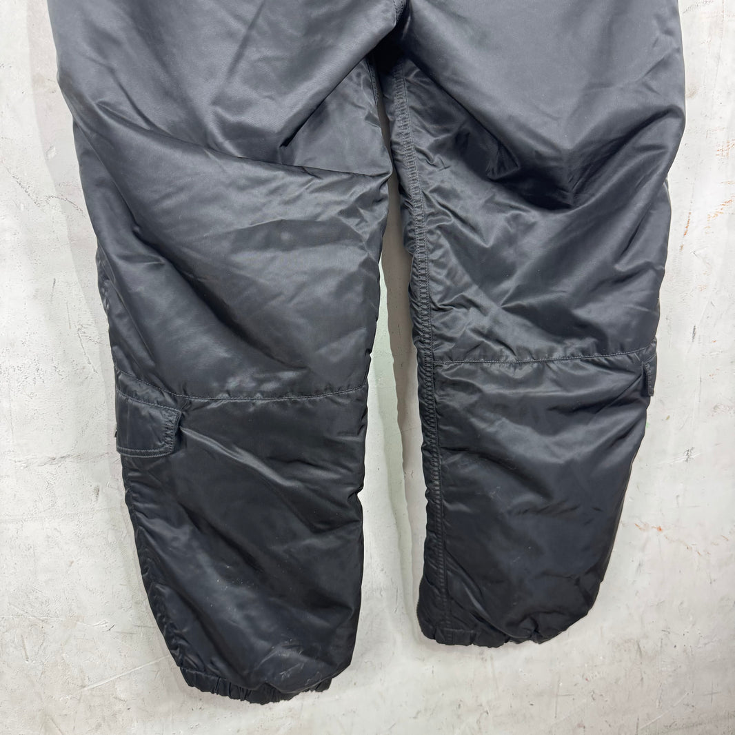 Supreme Black Zippered Flight Pants