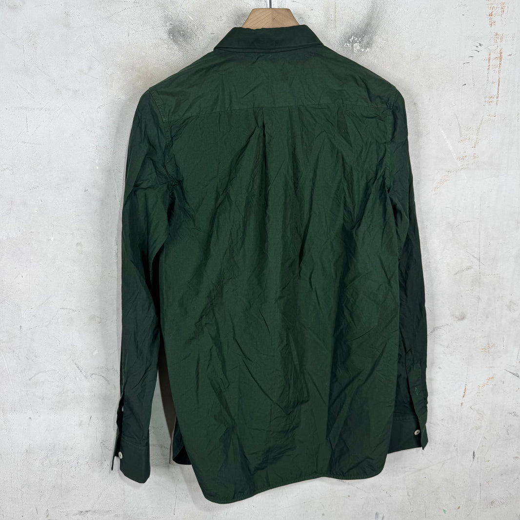 Celine Cotton Green Shirt