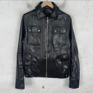 Balmain Four Pocket Cowhide Jacket