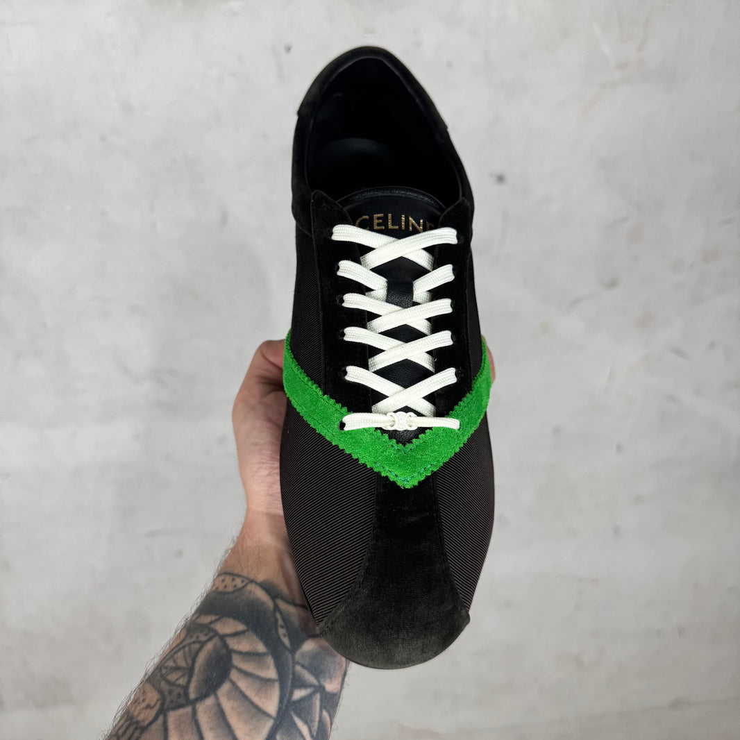 Celine Flat Velvet Sneakers