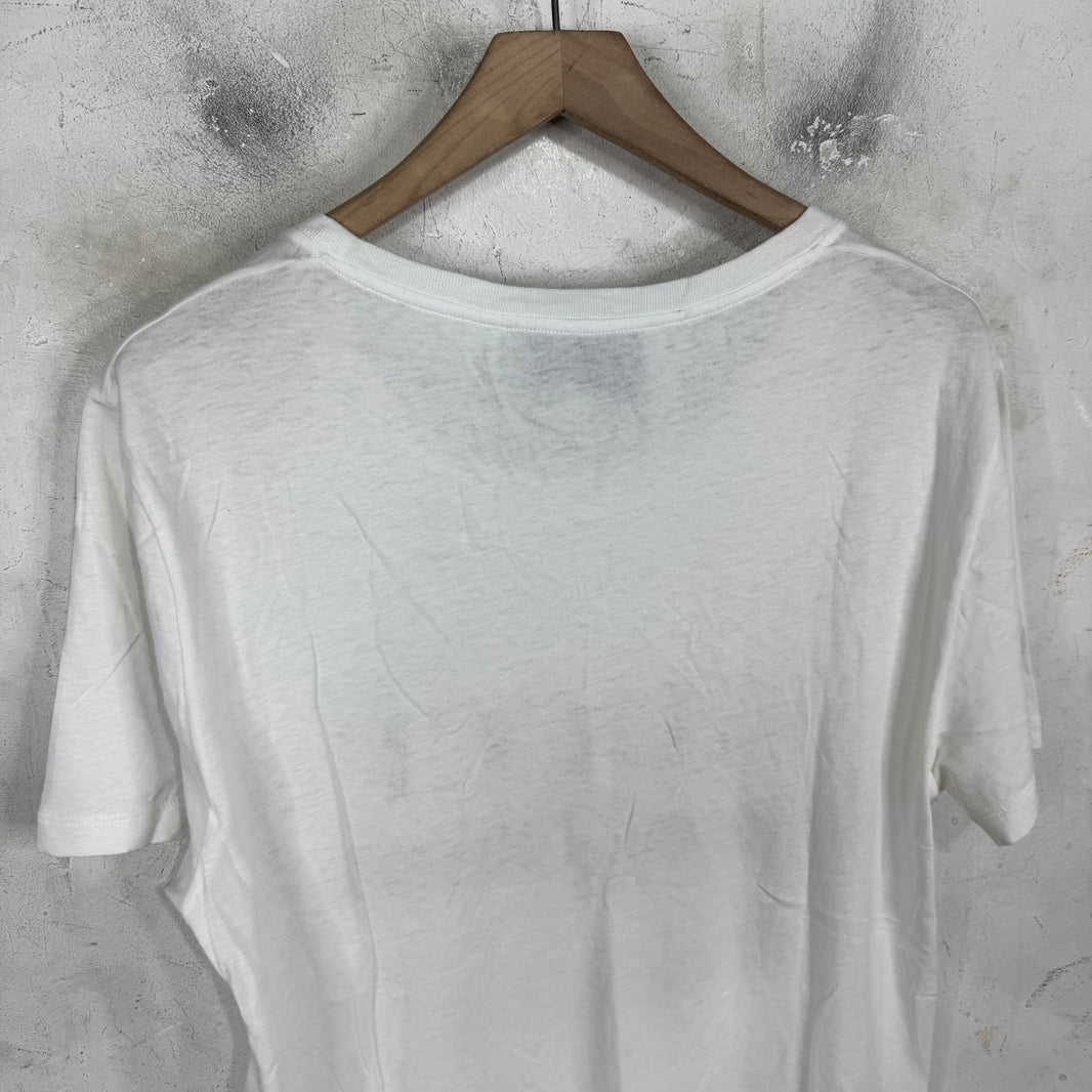 Gucci White Faded Logo T-Shirt