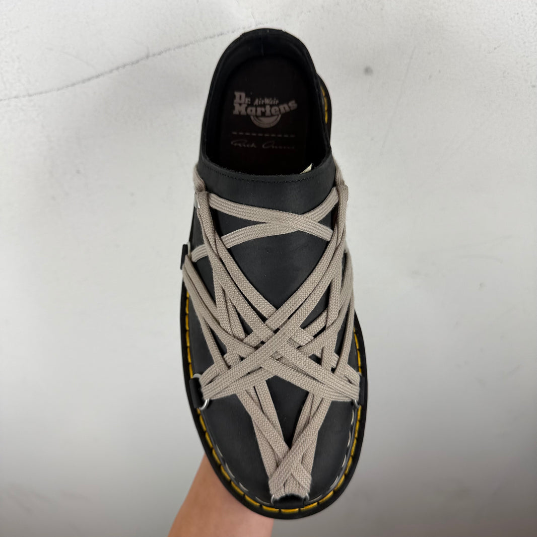 Rick Owens Doc Marten's Quad Megalace Mules