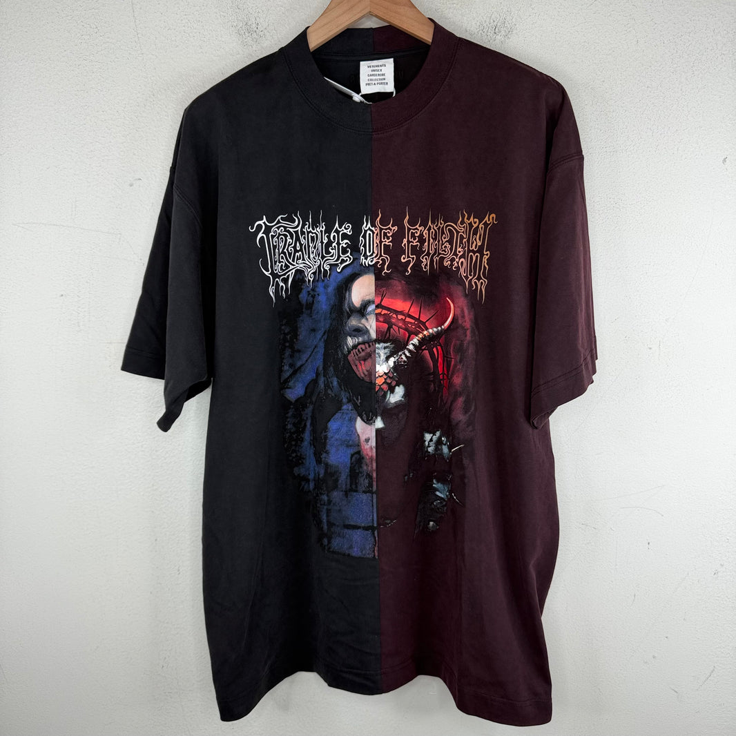 Vetements Cradle Of Filth Split T-Shirt