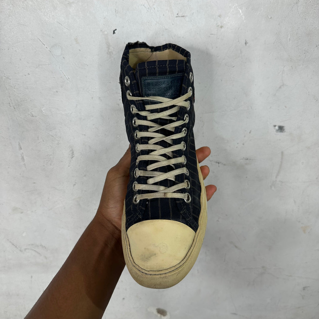 Margiela Pinstripe Converse Trainer