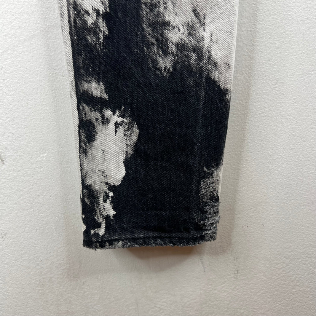 Saint Laurent D13 Bleach Crash Jeans