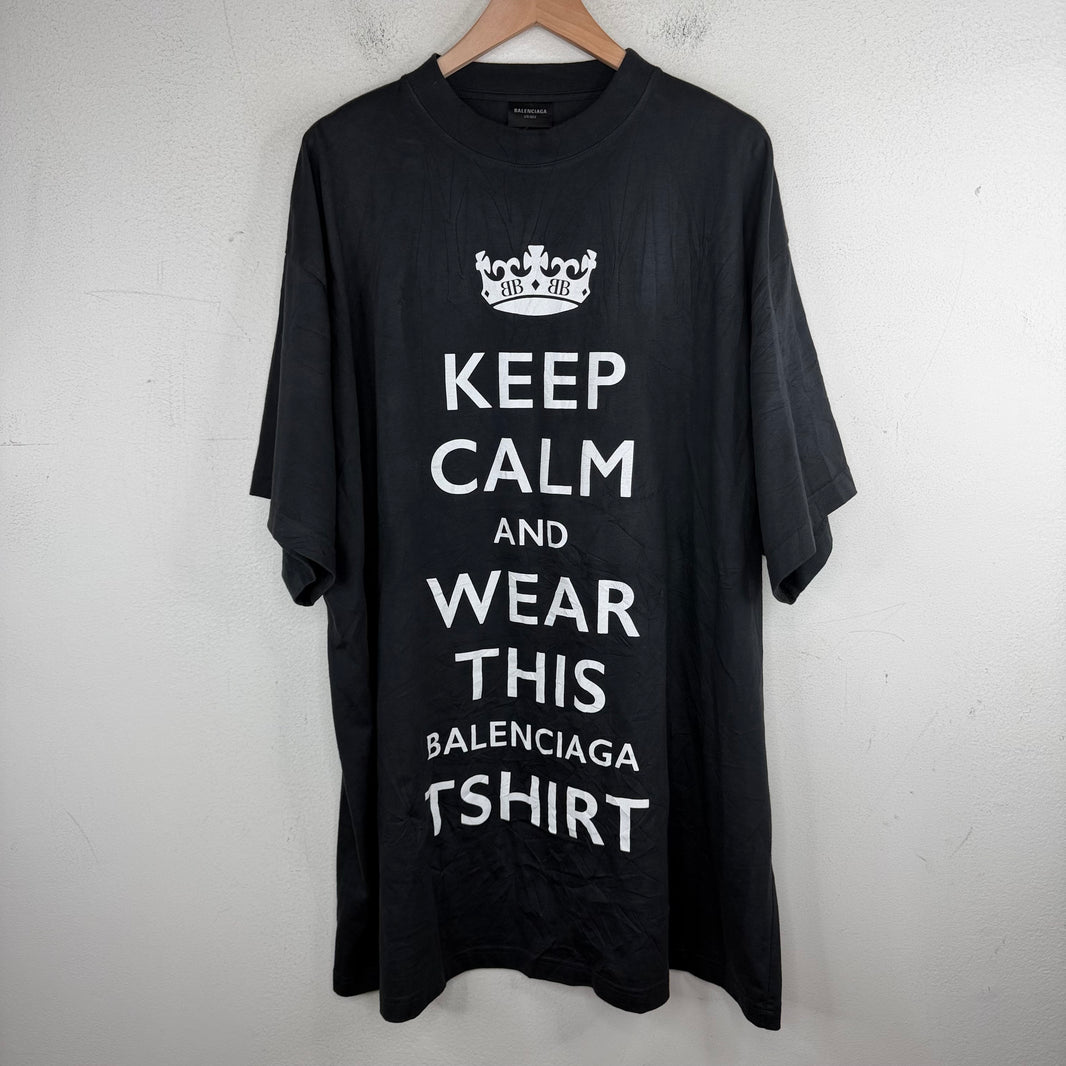 Balenciaga Keep Calm T-Shirt