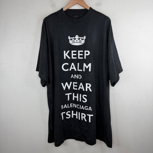 Balenciaga Keep Calm T-Shirt