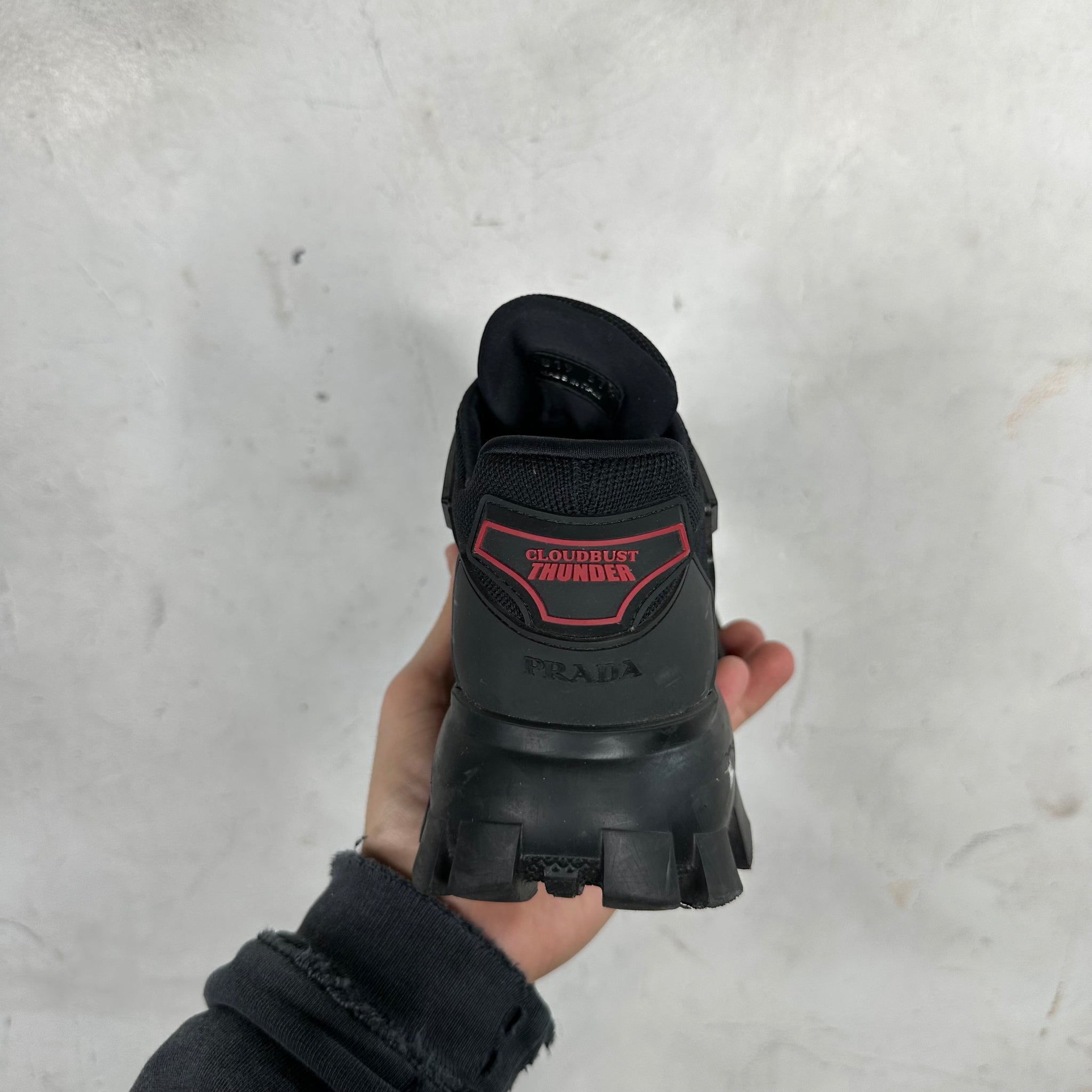 Prada Triple Black Cloud Burst Thunders