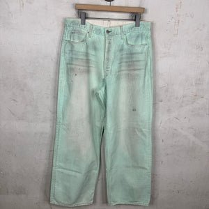 Acne Studios 1981 Mint Glow Jeans