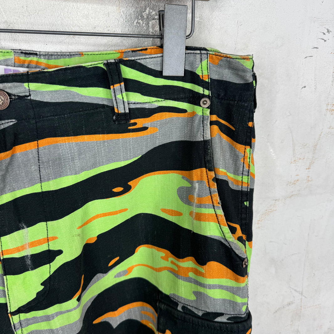 ERL Tiger Camo Cargo Pants