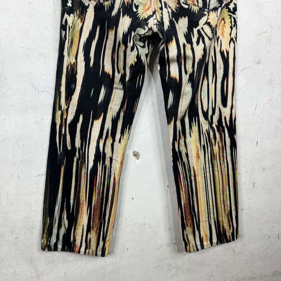 Our Legacy Third Cut Printed Pattern Jeans
