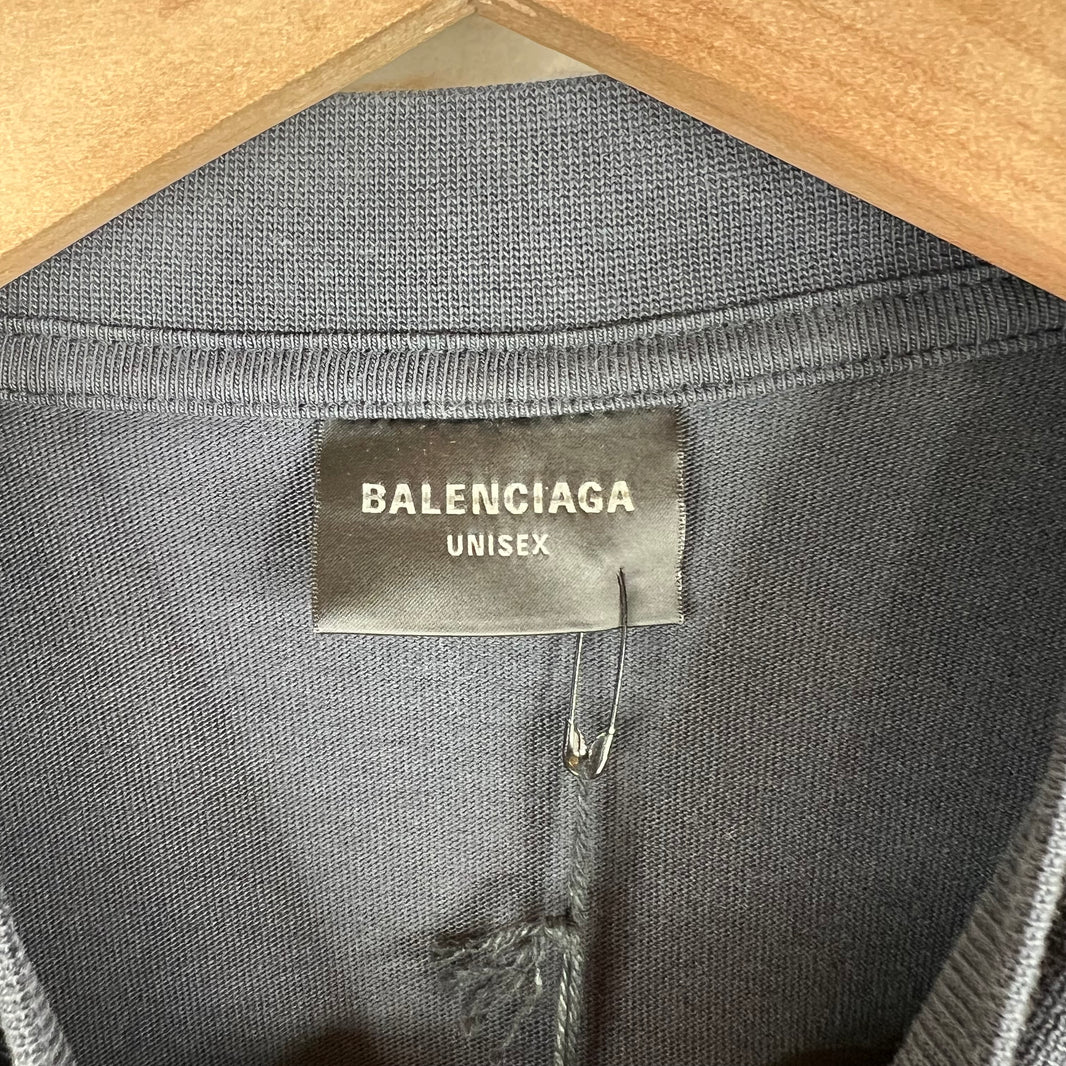 Balenciaga Be Kind Distressed LS Shirt