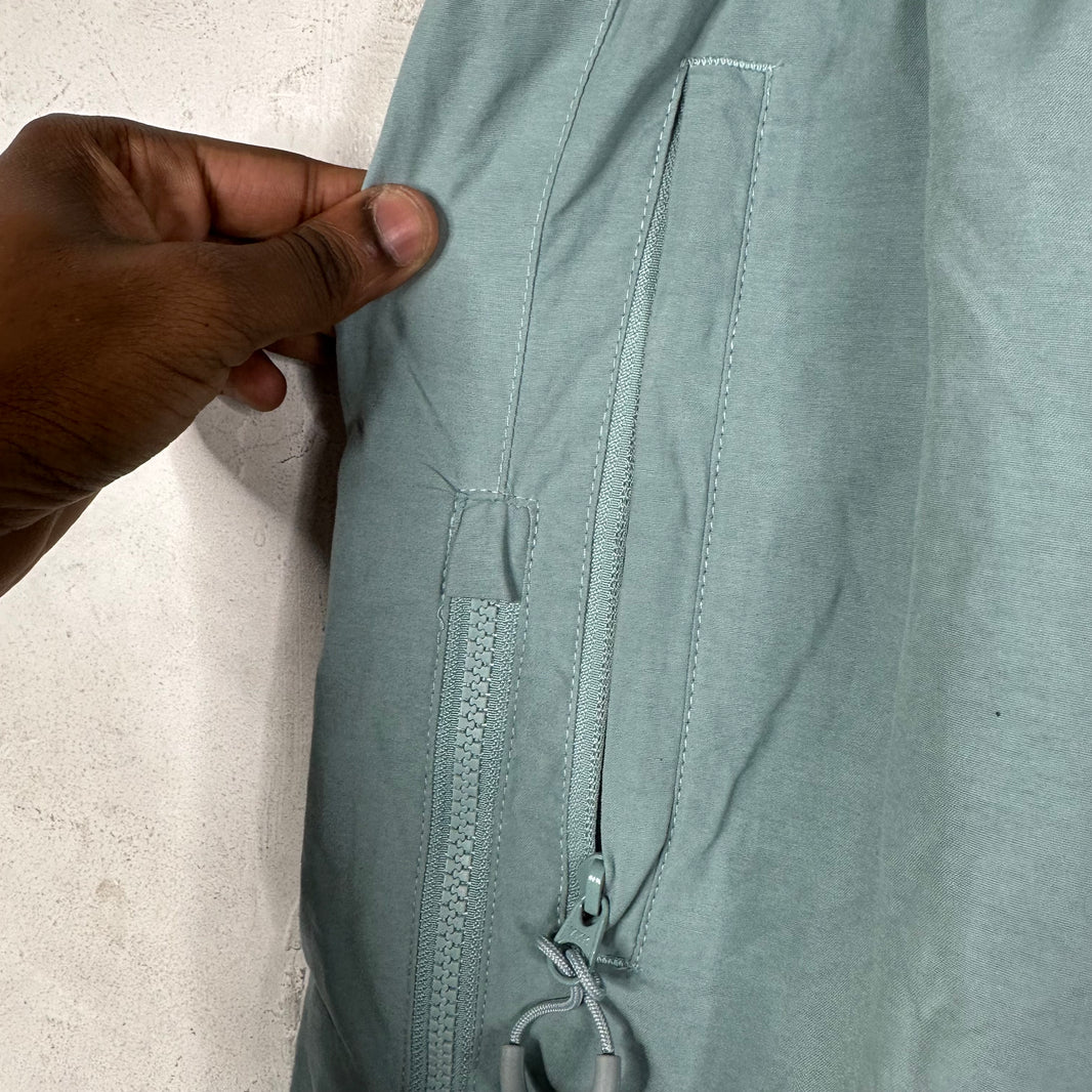 Palace Blue Zippered Track Pants