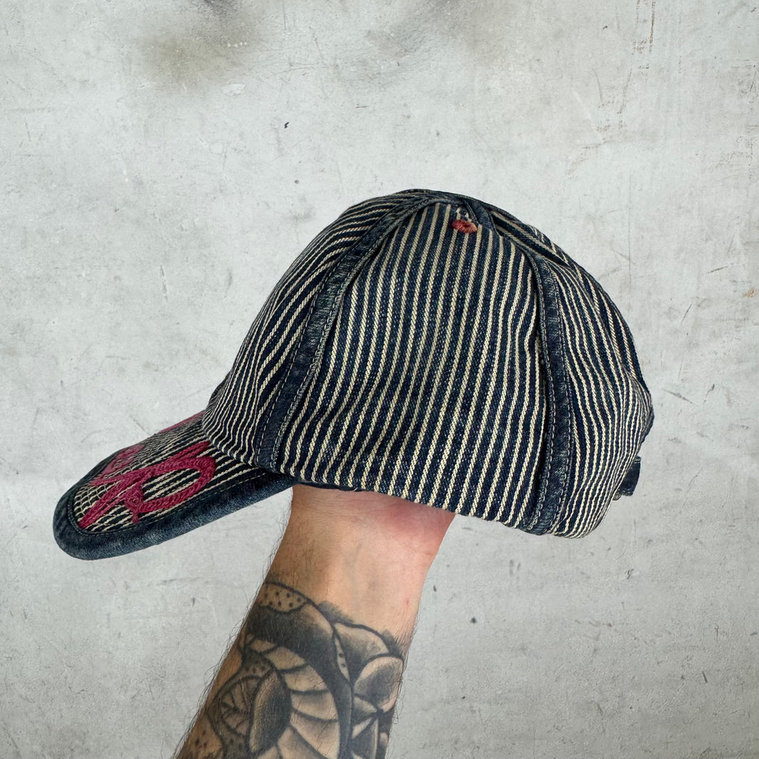 Kapital Hickory Stripe Sleep Floppy Hat