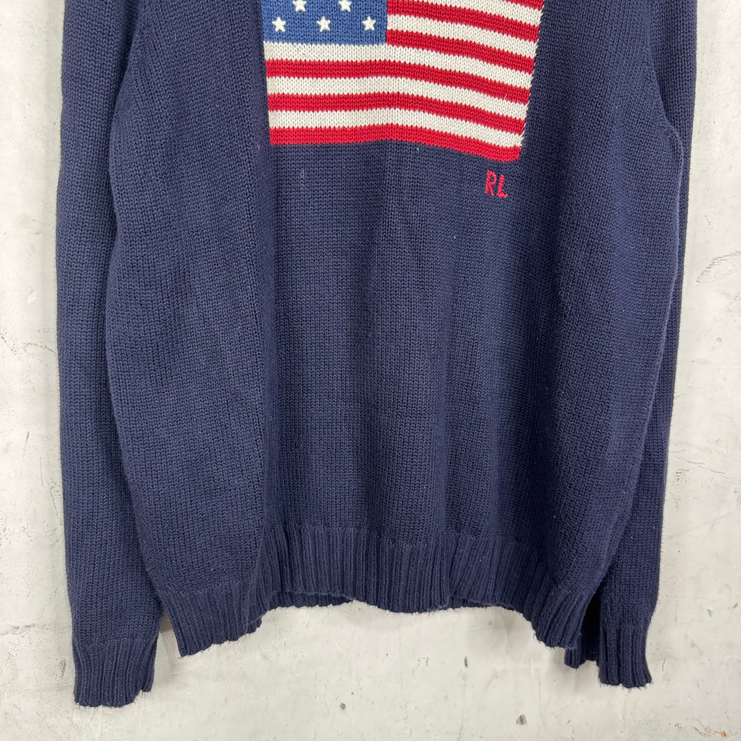 Ralph Lauren Modern Flag Sweater