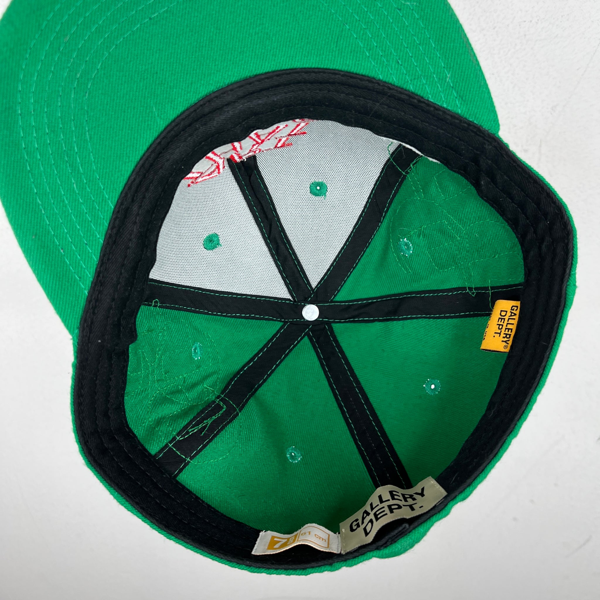Gallery Dept Art That Kills Green G Patch Fitted Hat