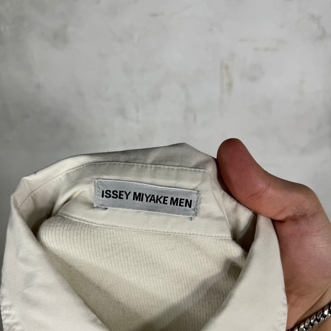 Issey Miyake Cream LS Polo
