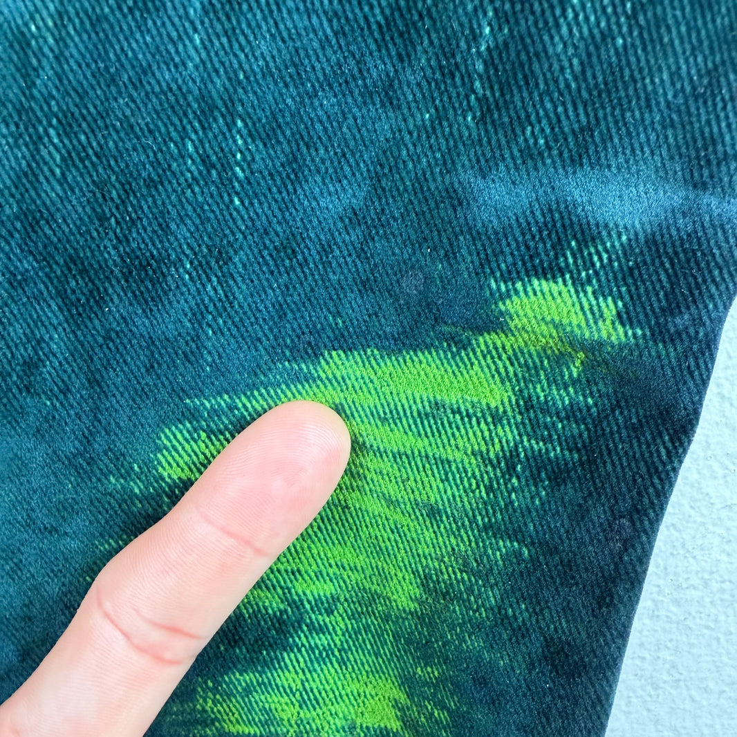 Marni Green Flared Denim Jeans