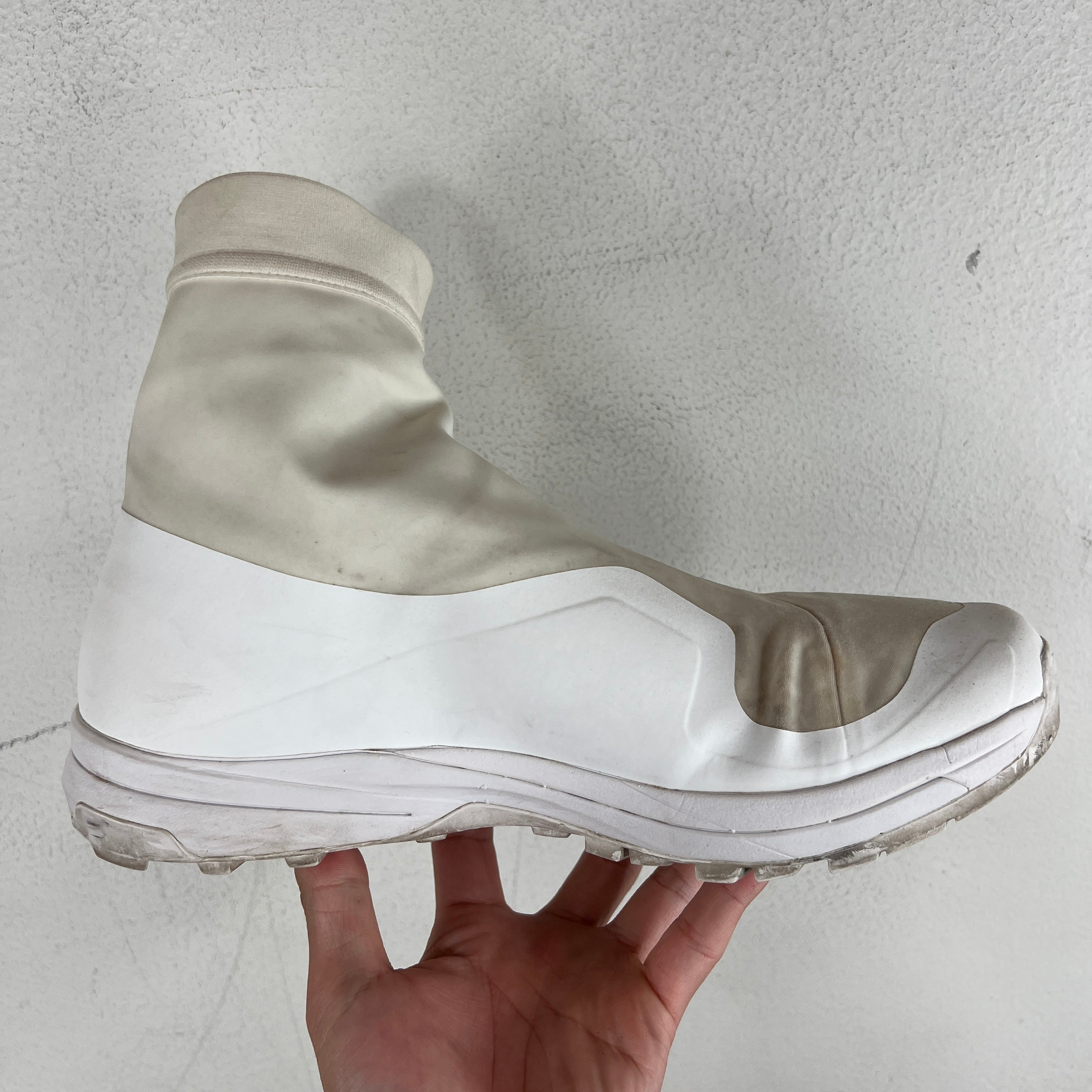 CDG x Salomon White XA Alpine 2 Sneakers – www.Lukes.store