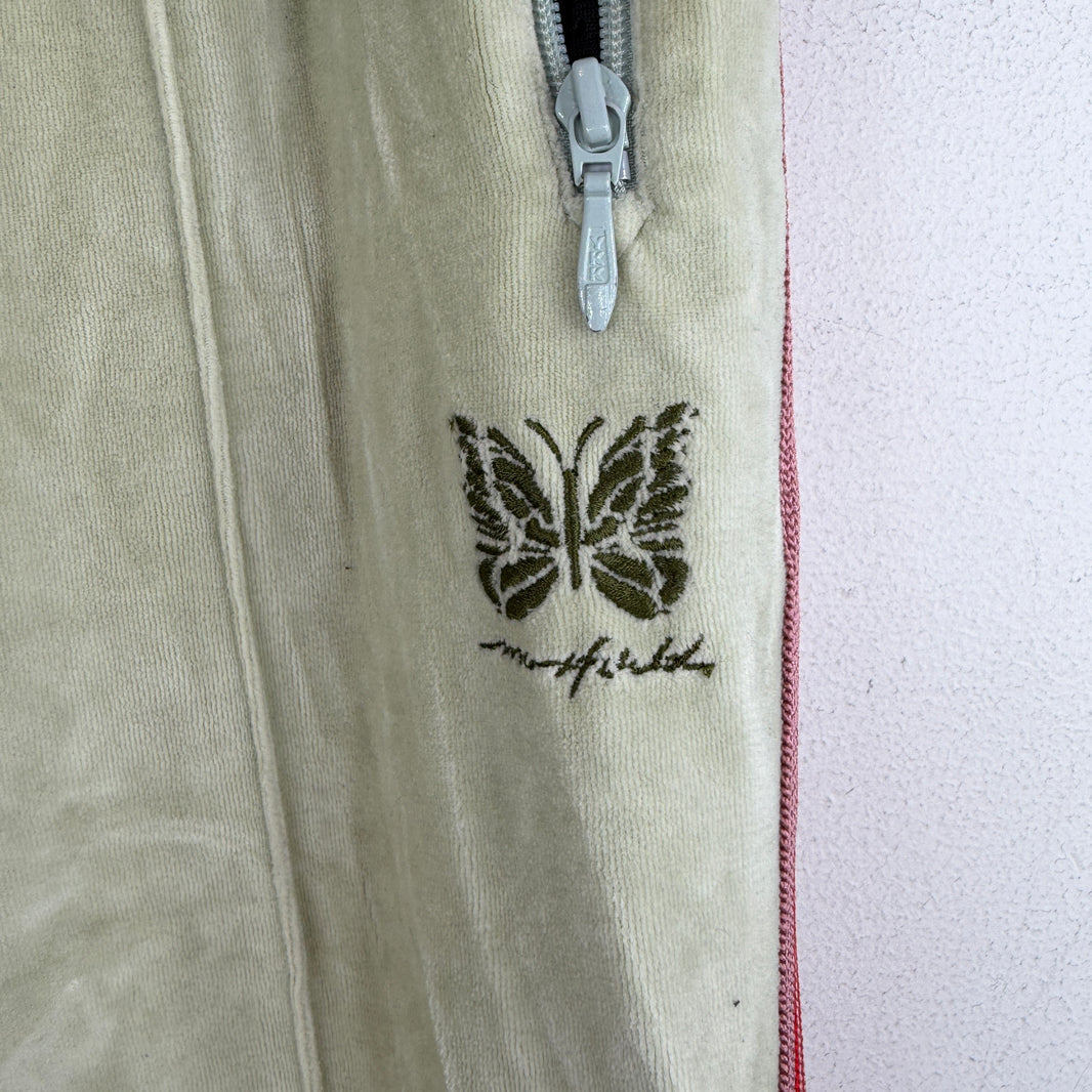 Needles Maxfield Green Terrycloth Track Pants
